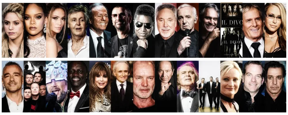 World Tours and Shows